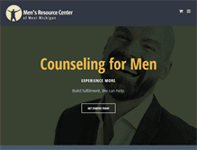 Tablet Screenshot of menscenter.org